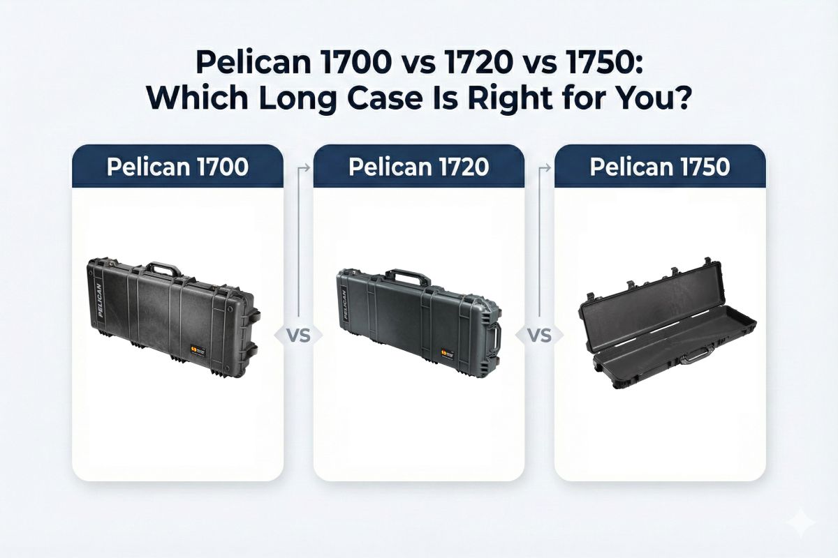 Pelican 1700 vs 1720 vs 1750: Which Long Case Is Right for You?