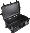 Pelican 1595 Air Case. Interior Dimensions: 25.60 x 15.03 x 9.00 in
