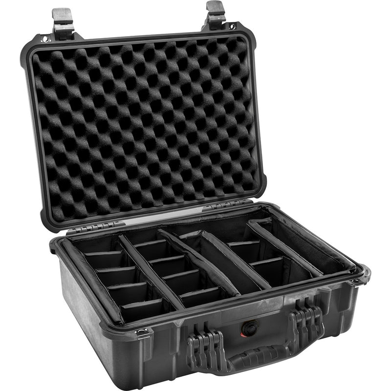 Pelican 1520 Protector Case]-Pelican-Black-Padded Divider-Production Case