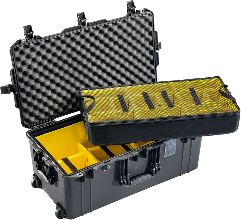 Pelican 1626 Air Case-Large Case-Pelican-Black-Padded Divider-Production Case