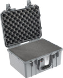 Pelican 1507 Air Case-Medium Case-Pelican-Silver-Pluck Foam-Production Case