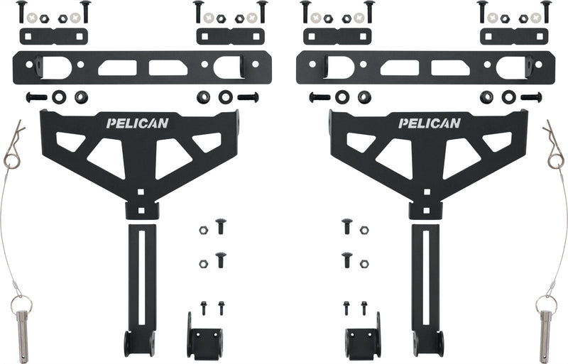 Pelican XBEDMT001B Cross-Bed Mount (Toyota Deck Rail) for BX135 & BX255 Cargo Cases