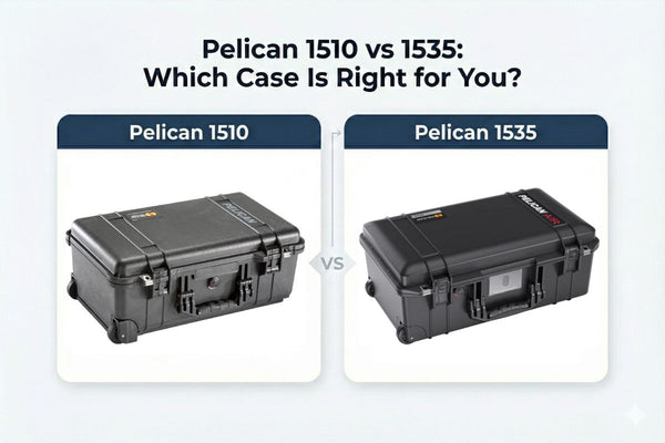 Pelican 1510 vs 1535: Which Carry-On Case is Right for You?