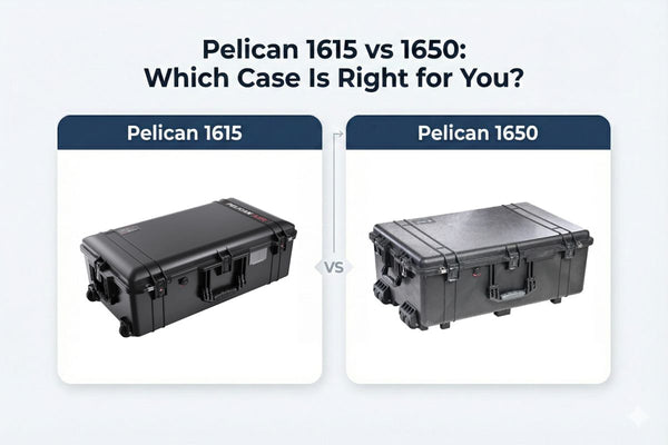 Pelican 1615 vs 1650: Which Check-In Case Is Right for You?