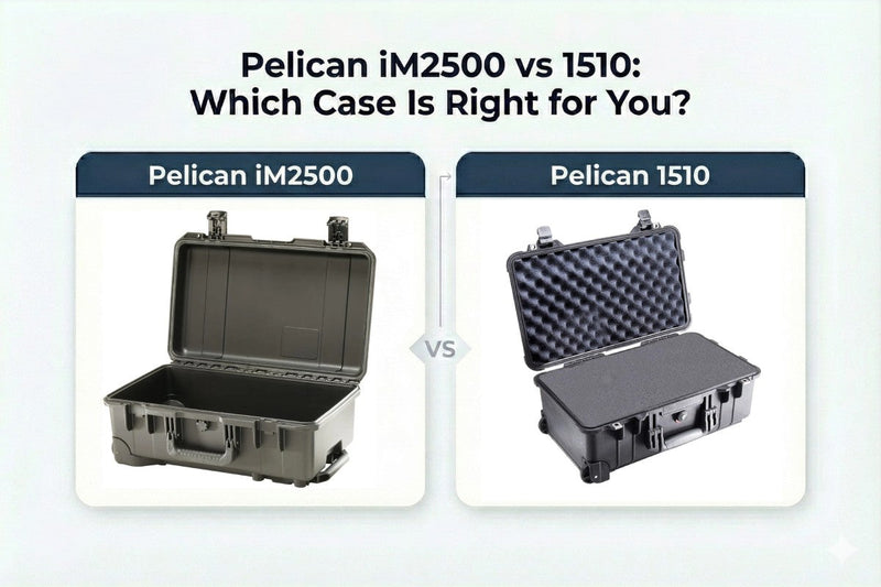 Pelican iM2500 vs 1510: Best Carry-On Case Comparison