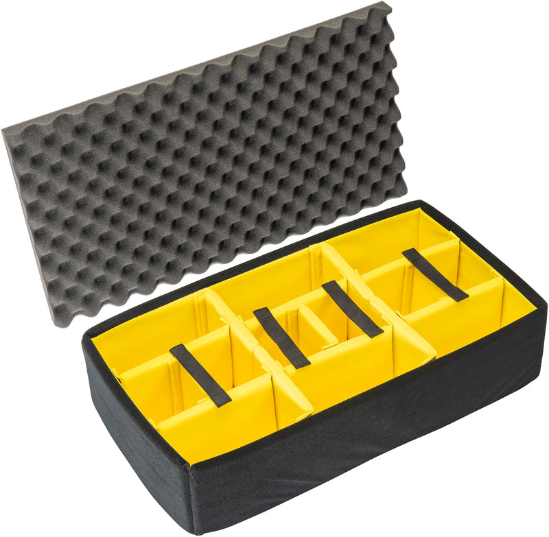 Stock Clearance - Black Pelican 1605 Air Case with Divider Kit (Old St