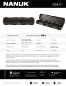Nanuk 994 Single Rifle Case