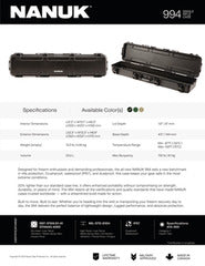 Nanuk 994 Single Rifle Case