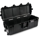 Pelican, 1726 Air, Open black hard case displaying a completely empty unlined interior.
