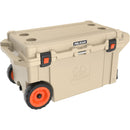 Pelican 80QW Elite Wheeled Cooler
Tan Closed