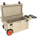 Pelican 80QW Elite Wheeled Cooler
Tan Open