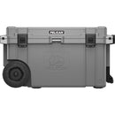 Pelican 65QW Elite Wheeled Cooler Dark Gray side view