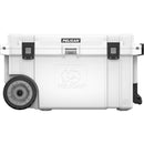 Pelican 65QW Elite Wheeled Cooler White side view