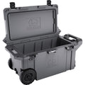 Pelican 80QW Elite Wheeled Cooler
Dark Gray Open