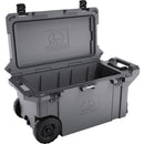 Pelican 80QW Elite Wheeled Cooler
Dark Gray Open