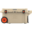 Pelican 80QW Elite Wheeled Cooler
Tan Side view