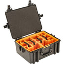 Pelican Vault V550 Equipment Case Interior Dimensions: 19.00 x 14.00 x 8.50 in