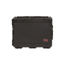 SKB iSeries 2620-13 Case - Black Case Closed top view A flat top-down perspective of the black SKB iSeries 2620-13 Case. The image highlights the hard shell exterior and the red SKB logo in the bottom right corner.