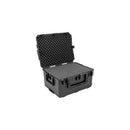 SKB iSeries 2620-13 Case - Black Case Open with foam An angled perspective of the black SKB iSeries 2620-13 Case. The image highlights the solid foam-filled base and the protective egg-crate foam lining the open lid.