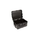 SKB iSeries 2620-13 Case - Black Case Open and empty A low-angle isometric perspective of the black SKB iSeries 2620-13 Case. The image highlights the deep empty interior space, side handles, and the open lid design.