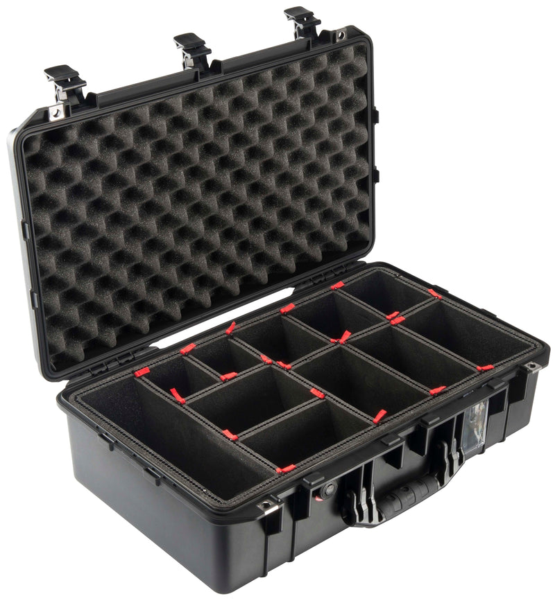 Pelican 1555 Air Case-Medium Case-Pelican-Black-Trekpak Divider-Production Case