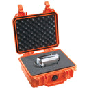 Pelican 1200 Protector Case]-Pelican-Orange-Pluck Foam-Production Case