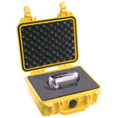 Pelican 1200 Protector Case]-Pelican-Yellow-Pluck Foam-Production Case