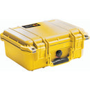 Pelican 1400 Protector Case]-Pelican-Yellow-No Foam-Production Case