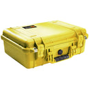 Pelican 1500 Protector Case]-Pelican-Yellow-No Foam-Production Case