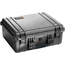 Pelican 1550 Protector Case]-Pelican-Black-No Foam-Production Case
