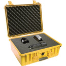 Pelican 1550 Protector Case]-Pelican-Yellow-Pluck Foam-Production Case