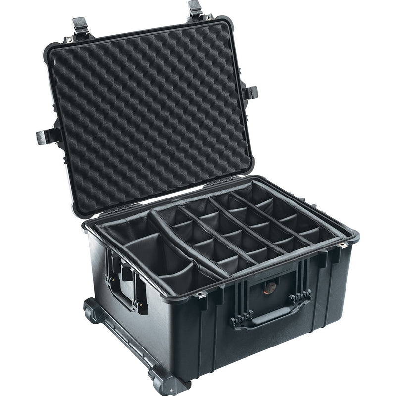 Pelican 1620 Protector Case]-Pelican-Black-Padded Divider-Production Case