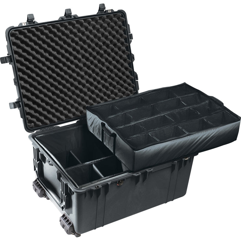 Pelican 1630 Protector Transport Case]-Pelican-Black-Padded Divider-Production Case