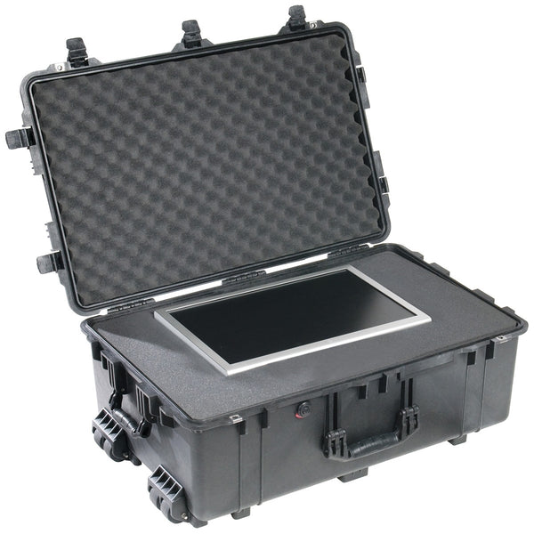 Pelican 1650 Case - Black Pluck Foam