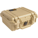 Pelican 1200 Protector Case]-Pelican-Tan-No Foam-Production Case