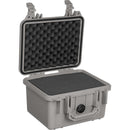 Pelican 1300 Protector Case]-Pelican-Silver-Pluck Foam-Production Case