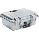 Pelican 1400 Protector Case]-Pelican-Silver-No Foam-Production Case