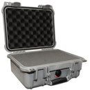 Pelican 1400 Protector Case]-Pelican-Silver-Pluck Foam-Production Case
