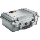 Pelican 1450 Protector Case]-Pelican-Silver-No Foam-Production Case