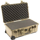 Pelican 1510 Protector Carry-On Case]-Pelican-Tan-Pluck Foam-Production Case