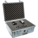 Pelican 1550 Protector Case]-Pelican-Silver-Pluck Foam-Production Case