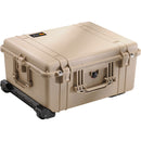 Pelican 1610 Protector Case]-Pelican-Tan-No Foam-Production Case