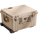 Pelican 1620 Protector Case]-Pelican-Tan-No Foam-Production Case