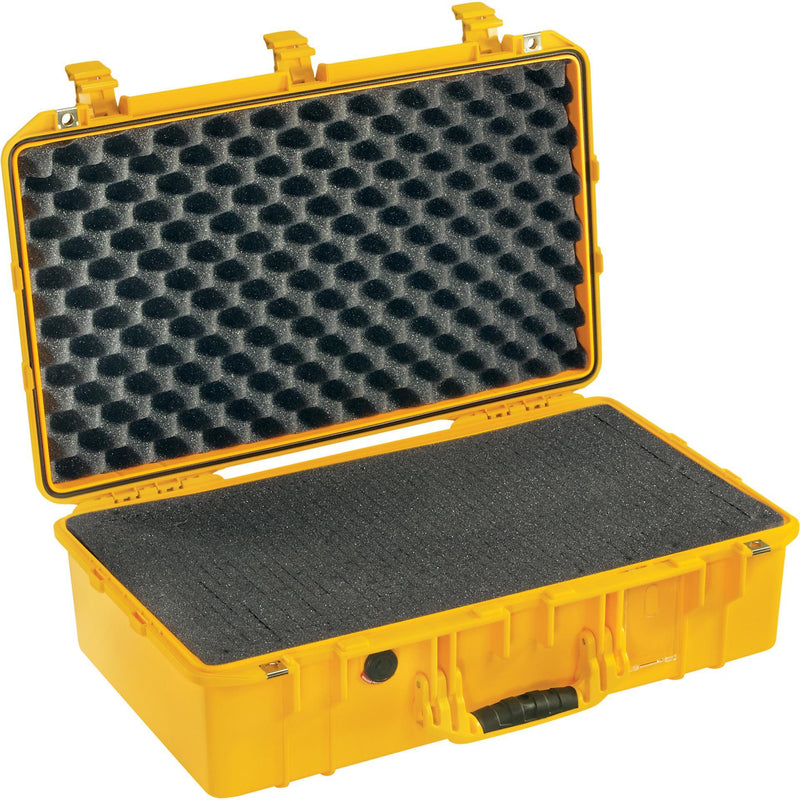 Pelican 1555 Air Case-Medium Case-Pelican-Yellow-Pluck Foam-Production Case