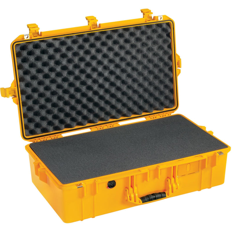 Pelican 1605 Air Case-Medium Case-Pelican-Yellow-Pluck Foam-Production Case