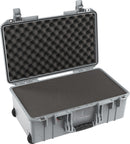 Pelican 1535 Air Carry-On Case-Medium Case-Pelican-Silver-Pluck Foam-Production Case