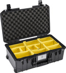 Pelican 1535 Air Carry-On Case-Medium Case-Pelican-Black-Padded Divider-Production Case