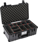 Pelican 1535 Air Carry-On Case-Medium Case-Pelican-Black-TrekPak Divider-Production Case