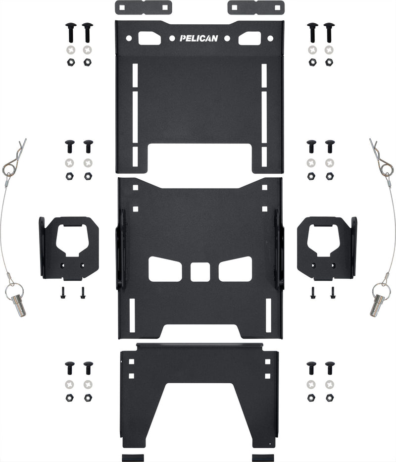 Pelican SIDEMT001B Side Mount (Toyota Deck Rail) for BX50 & BX80 Cargo Cases