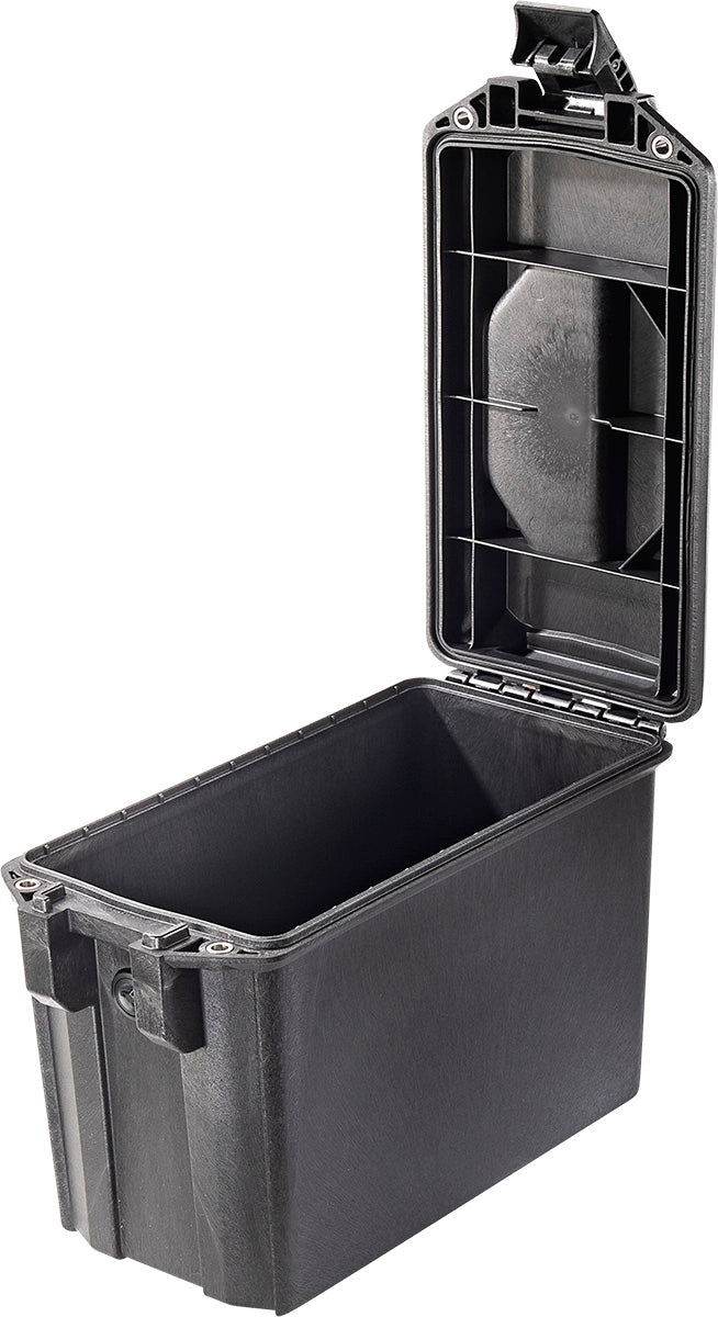 Pelican Vault V250 Storage Case Black  Interior Dimensions: 12.70 x 6.30 x 10.00 in
